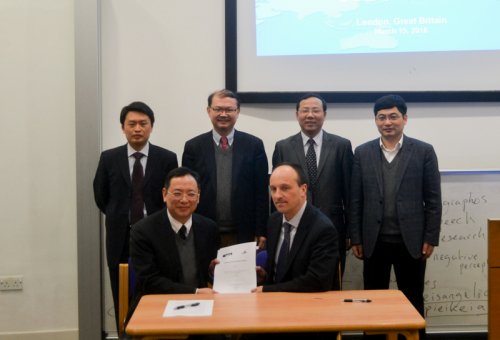  缪昌文院士代表中方单位与伦敦大学学院（UCL）签署合作协议